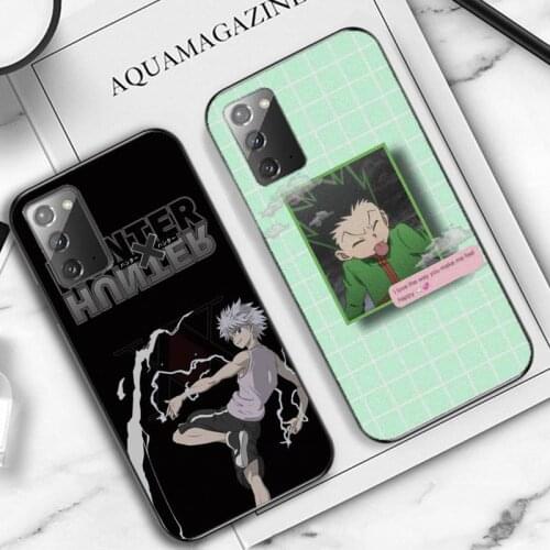 YNDFCNB HUNTERxHUNTER Gon Killua Kurapika Hisoka Phone Case for Samsung note 3 4 5 7 8 9 10 pro plus lite 20 ultra