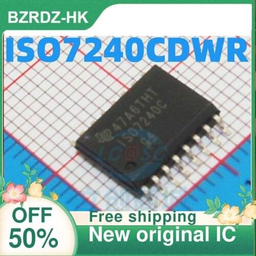 2-10PCS/lot ISO7240CDWR ISO7240C SOP-16 New original IC