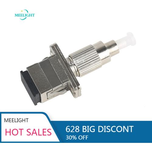 Optical Fiber Adapter , ST-SC Flange Coupler Adapter , Multimode MM50/125 Fiber Laser Optical Tools SC Female -ST Male