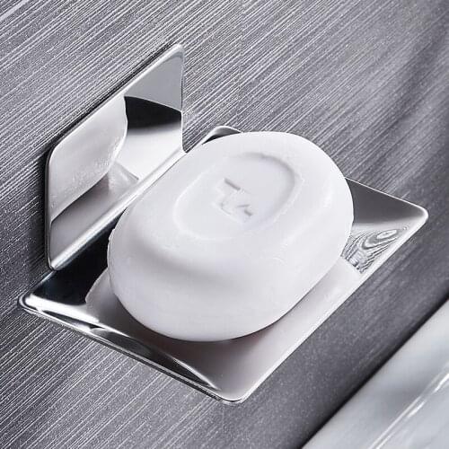Eco Friendly Bathtub Soap Dish Holder On The Wall Stainless Steel Bathroom Soap Dish Products Saboneteira Banheiro Soap Dish
