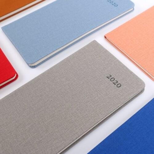 Agenda 2020 Weekly Planner Monthly Notebook Diary Defter Min Note Book Notepad Accessories Organizer Small Grid School