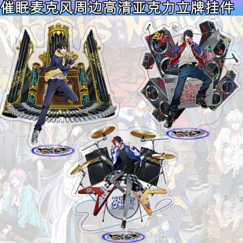 Hypnosis Mic Division Rap Battle Stand Figure Izanami Hifumi Jakurai Jinguji Yamada Ichiro Amemura Ramuda Acrylic Model Plate
