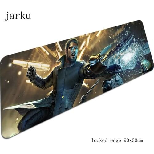 Deus Ex mousepad 900x300x3mm gaming mouse pad Popular gamer mouse mat pads game computer padmouse best seller laptop play mats