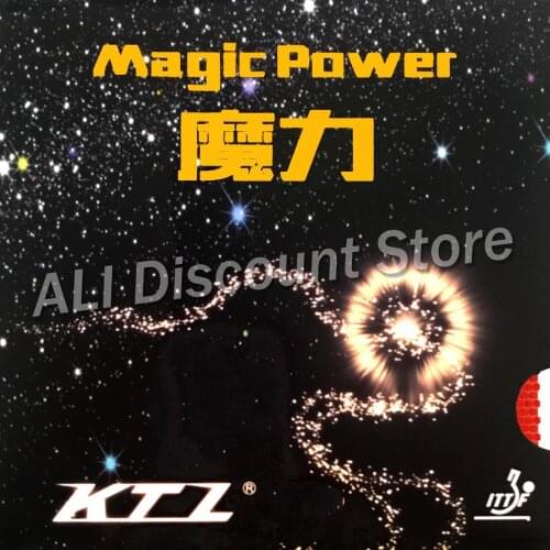 KTL Magic Power Half Long Pips Out Table Tennis Rubber with Sponge
