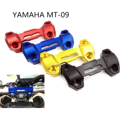 MT09 FZ09 Motorcycle CNC Handlebar Riser Top Cover Clamp Pressure Code For Yamaha FZ-09 MT-09 FZ-09 2013 2014 2015 2016