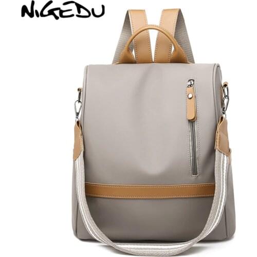 NIGEDU Women's Textile Backpacks