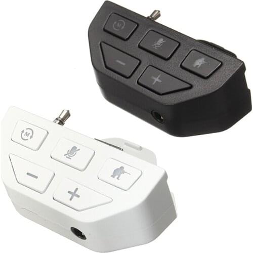 Mayitr 1pc High Quality Stereo Headset Adapter Portable Games Handle 3.5mm Headphone Converter Audio Adapters