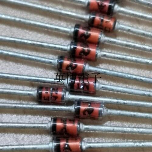 10pcs only orginal new 1N4744 1N4744A 1W 15V National Zener diode