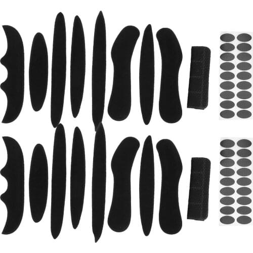 Universal Cycling Helmet Pads Sealed Sponge Bicycle Helmet Inner Pads Protection Helmet Padding Electric Bike Helmet Pads Liner