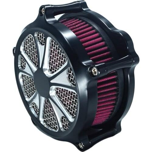 Motorbike Venturi Intake Air Cleaner Filter for Harley XL Sportster 883 1200 Softail Dyna Touring Big Twin Cam FLT FLST FXDLS M8