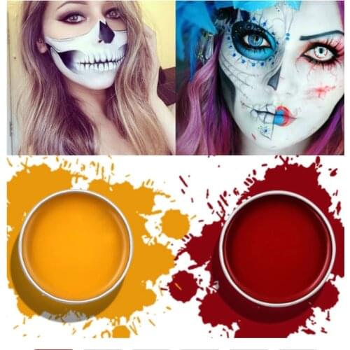 7 Colors Pearl Metallic Facial Pigment Body Paint Water Based Makeup Party Game Football Halloween Party Face Body Painting
