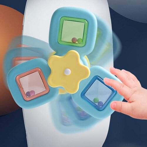 3pcs Cartoon Insect Fidget Spinner Kids Toys ABS Colorful Gyro Toy Relief Stress Educational Fingertip Toys For Kids Adults Gift