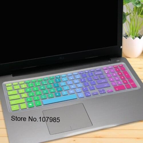 15.6 17.3 inch laptop keyboard cover skin For Dell Inspiron 15 3542 3543 15MR M3541R 5547 15CR MR MD 5000 7000 3543 15CR