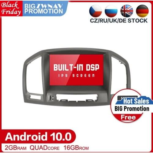 DSP Android 10.0 Car multimedia Radio Player For Opel Vauxhall Holden Insignia 2008-2013 Auto Audio stereo BT head unit Free map