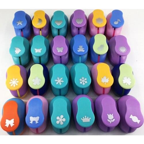 Free ship flower furador 5/8'' 1.5cm diy paper cut Eva Foam Maker puncher scrapbooking labor saving for kid hole punch CL-1208