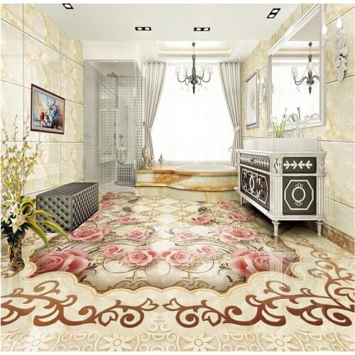 Photo wallpaper mural floor Custom photo floor wallpaper 3d PVC waterproof floor Custom Photo self-adhesive 3D floor