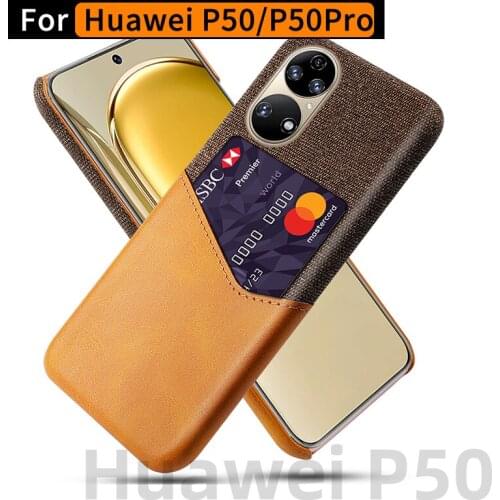Huawei P50 Phone Case Huawei P50pro Card Holder Leather Case Phone Leather Case