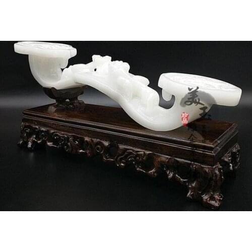New Ruyi home living room office TV cabinet Feng Shui entrance jade Ruyi big ornaments lucky