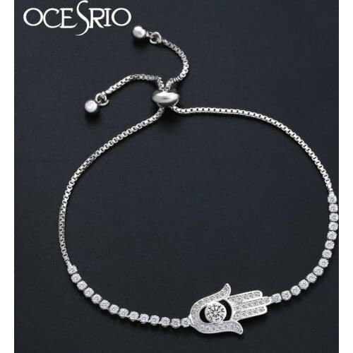 Серебряные браслеты OCESRIO China At AliExpress