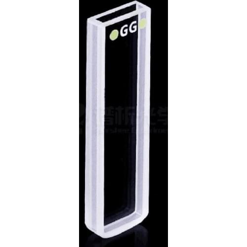 Optical Glass Cuvette Spectrophotometer High Transmittance Science Experiment High Temperature Resistant Acid Alkal 2mm 700u