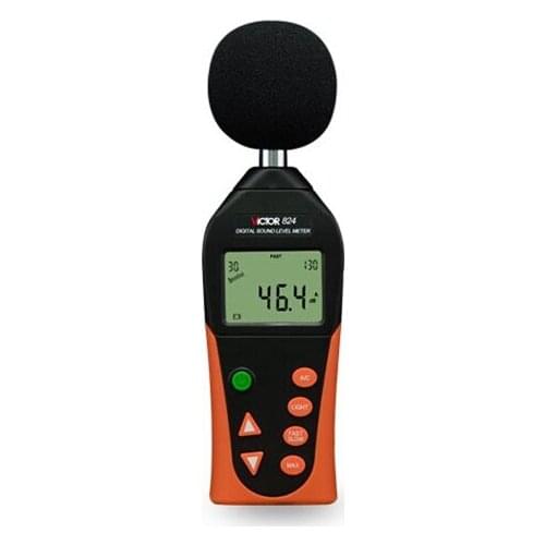 Original Hot Sale Handheld Noise Meter VC824 Detector Decibel Meter Noise Tester High Precision Sound Level Meter Instrument