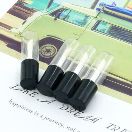 Empty Container 3ml Plastic Empty Lip Gloss Tubes Small Lipstick Tube with Leakproof Inner Sample Cosmetic Container DIY
