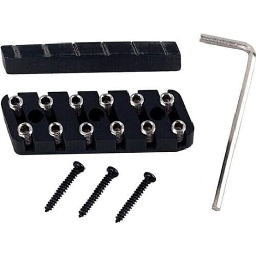 Professional 6-String Electric Headless Guitar Bridge Locking Nut Wrench Part