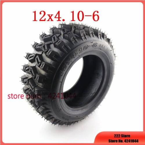 12x 4.10-6 tyre fits ATV Quad Go Kart 47cc 49cc Lawn Garden Tiller Snow Blower Thrower /4.10-6 tyre