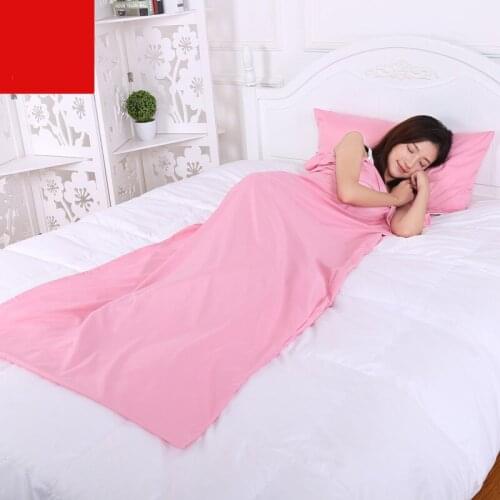 Sleeping Bag Pure Cotton Outdoor Dirty-separate Sleeping Bag Portable Hotel Outdoor Travel Trip Holiday Adult Sleeping Bag