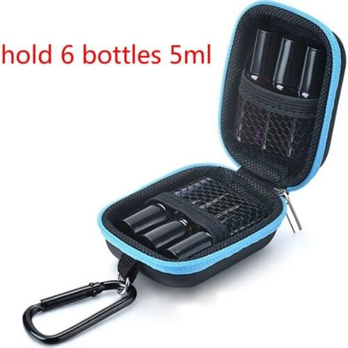 1pc Portable Essential Oils Storage Case Carry Case Esential Oil Roll On 5 ml Essential Oil Carrying Collecting Case