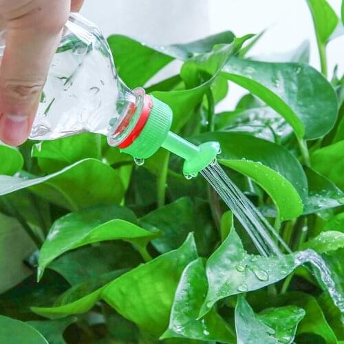 5pcs Gardening Plants Watering Spray-head 3cm Drink Bottle Water Can Top Garden Water Tool Watering Attachment