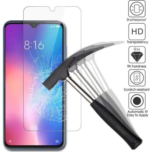 9H 2.5D Clear Tempered Glass For Xiaomi CC 9 Mi A3 HD Screen Protector Glass Film For Xiaomi CC9 Full Glue Protective Film