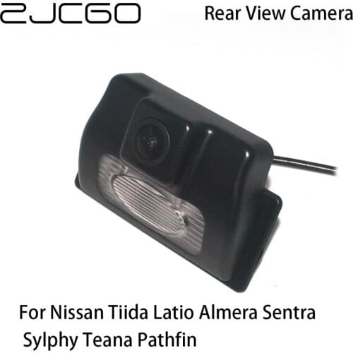 ZJCGO Car Rear View Reverse Back Up Parking Camera for Nissan Tiida Latio Almera Sentra Sylphy Teana Pathfinder
