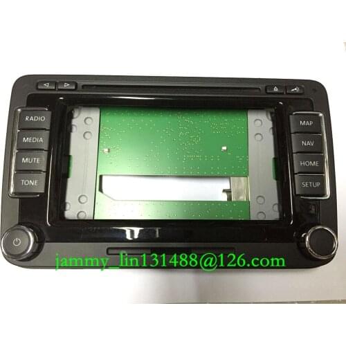 Free shipping Volkswagen RNS510 panel circuit board pcb with BUTTON Frame for VW RNS510 car GPS navigation audio systems