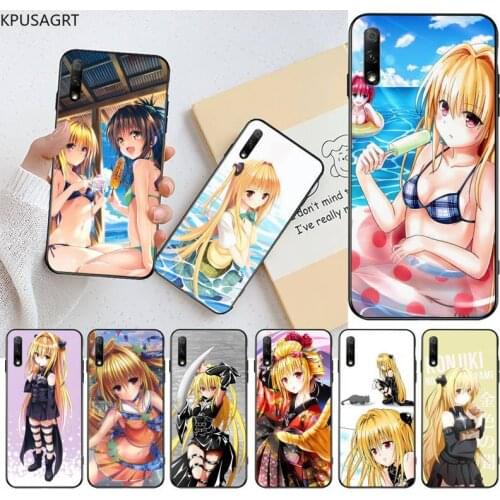 To Love Ru Konjiki No Yami swimsuit Coque Shell Phone Case For Huawei Nova 6se 7 7pro 7se honor 7A 8A 7C Prime2019