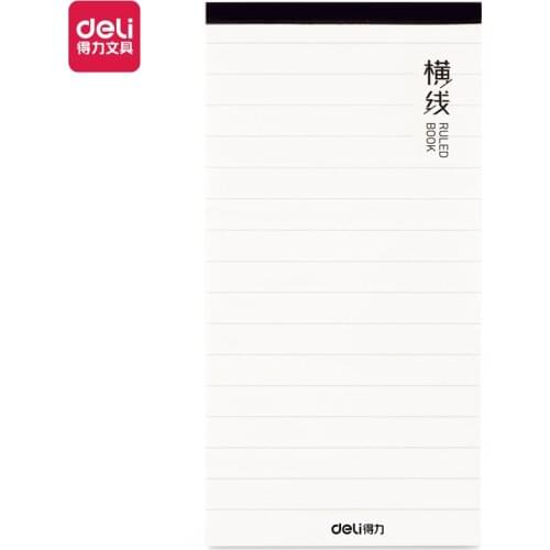 Deli 21756 Notepad Note Paper Simple Style Plaid Message Memo Pad Kawaii Stationery Notepad Office Leave Message Office Supplies