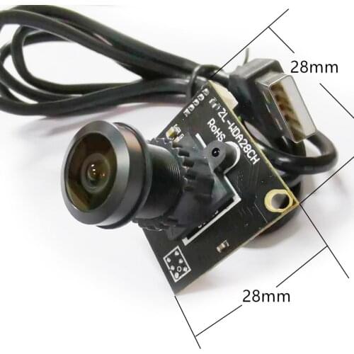 HQCAM 2MP 1920X1080 1/2.7" CMOS AR0230 Low illumination 0.01Lux USB Wide dynamic USB Camera module CCTV PCB Board SIZE 28*28mm