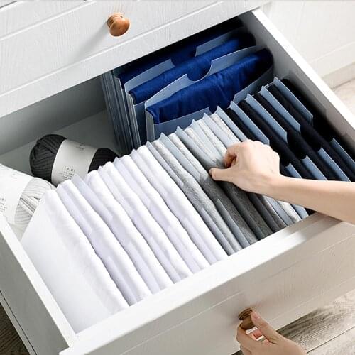 Creative Closet Lazy Folding Board Multi-function Folder Travel Space Saving Wardrobe Storage Dust-proof Storage Boxes