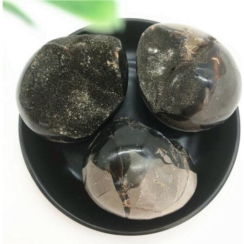 Natural Rock Septarium Rough Crystal Geode Cluster Mineral Specimen Decoration Natural Stones and Minerals