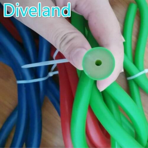 100% Brand New 5M spearfishing sling speargun bands rubber tube nature latex 16mm 5/8'' Dia band spearfishing equipment