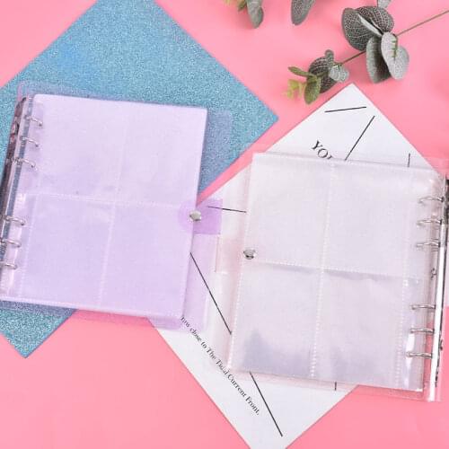 200 Pockets PVC Portable Photo Album Jelly Color Album For Mini Instax & Name Card Fits(6.5 X 8.9)cm Photos Album De Photos