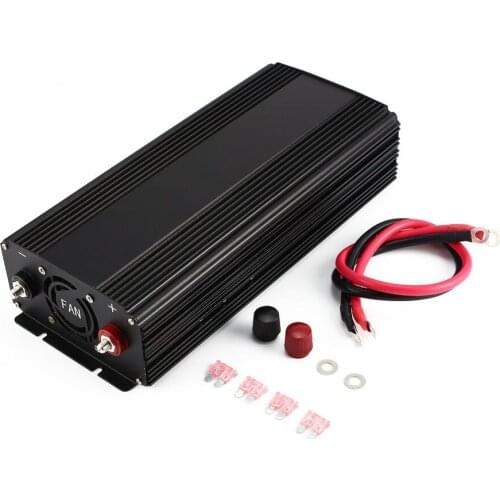 Pure Sine Wave Converter 1500W DC 12V to AC 240V Power Inverter Charger Converter Durable Vehicle Power Supply Switch