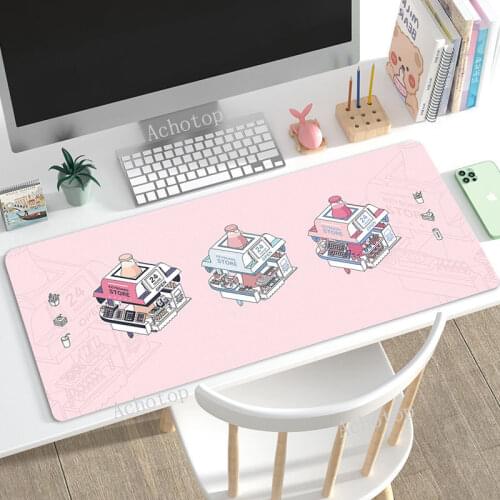 Ink Marble Mousepad PC Computer Gamer Mouse Pad 30X80cm Gaming Accessories Keyboards Desk Mats Pad Art Tapis De Souris