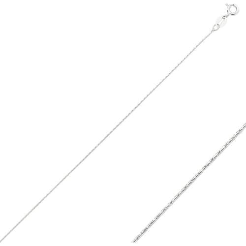 Silver 925 Sterling Clay Chain Necklace