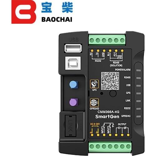 Smartgen CMM366A-4g ETHERNET Communication Protocol Switch Module Achieve Genset (with SCI) Connect to Internet
