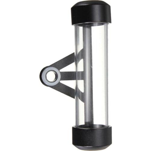 11x2.5cm Universal Motorcycle Metal Tax Disc Tube Holder Motorbike Scooter Transparent Cylinder Paper Placing Tube Waterproof