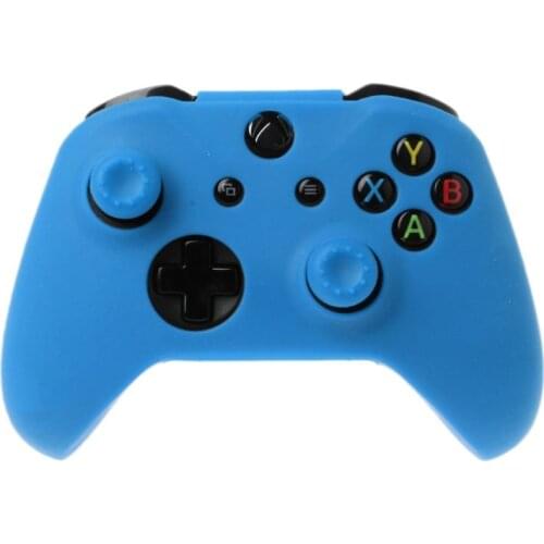 Protective Cover Cap Analog Thumb Sticks Grip Soft Silicone Case Anti-Slip Waterproof for xbox ones Gamepad Controller H8WA