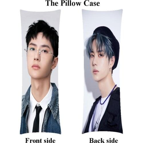 Woman Wang yibo body pillowcase Only Size 150cmx50cm home decor girl gift long pillow cover case
