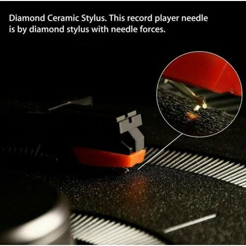 3PCS/Set Diamond Replacement Stylus Record Player Needle Phonograph Gramophone Records New Vinyl Accessories For LP Player J6I5