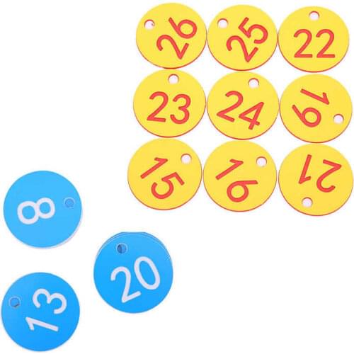 50Pcs Beekeeping Husbandry Hanging Bee Numbered Tag Labels Farm Livestock Breeding Supplies Poultry Farming Supplies